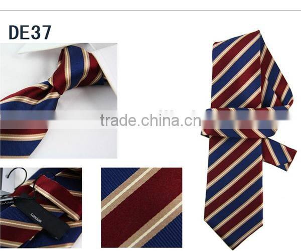 HD3-T117 High quality New design natural silk men's woven neck tie
