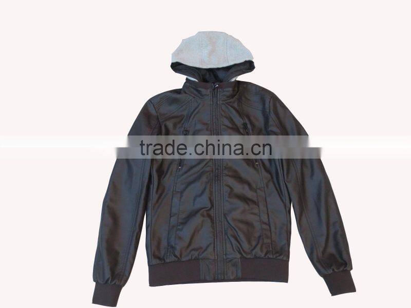 2016 Top fashion Italian jacket mens leather blazer