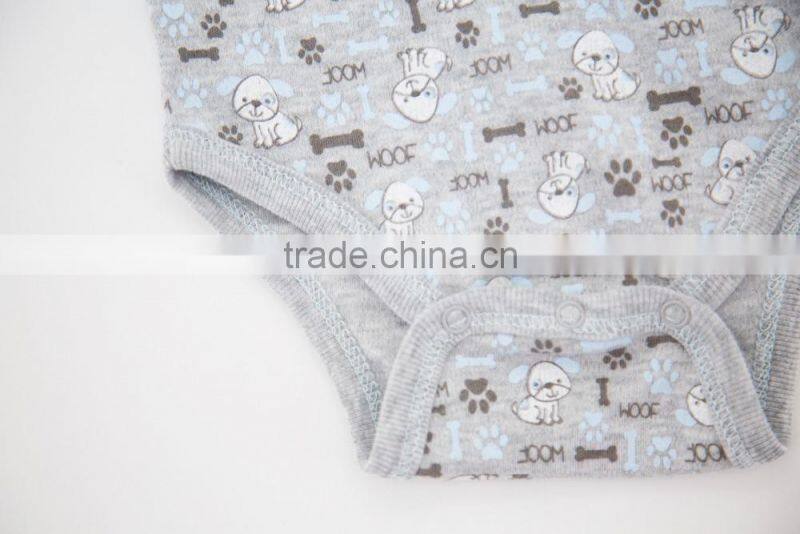 Best Sale Newborn Clothes Sleeveless 100% Cotton Baby Rompers For Boy