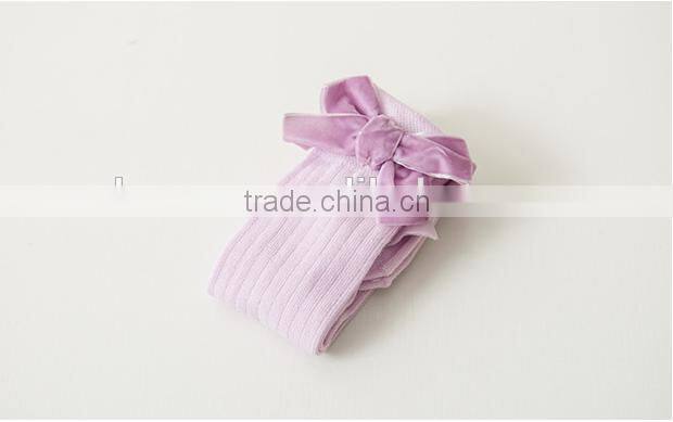 New Fashion Pretty Bow knee high baby socks