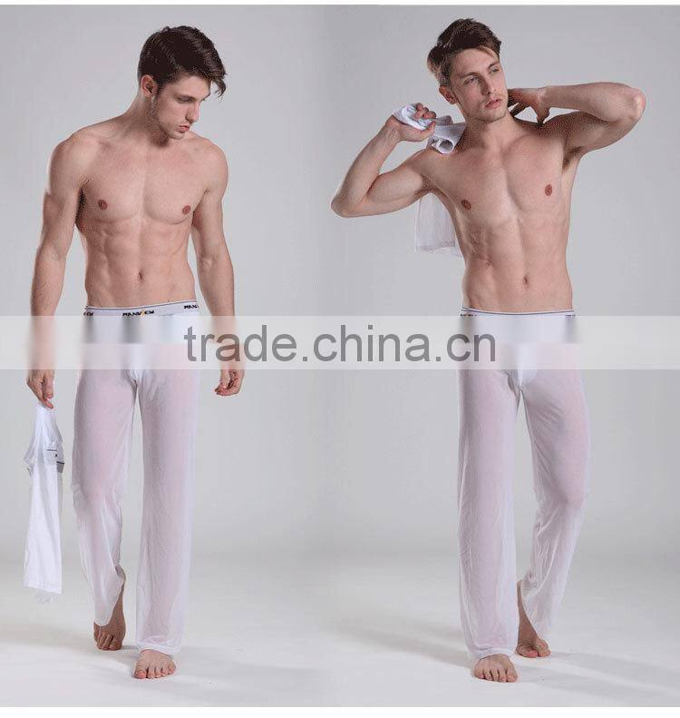 Free Sample Picture Of Yoga Pants Loose Transparent Sexy Penis Manview Underwear SM01-6