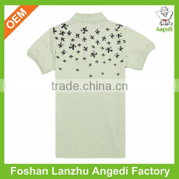 Fashion design cotton polyester polo shirt red