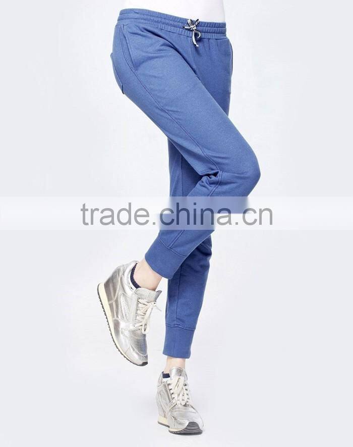 Custom high quality stylish fitness blank wholesale women joggers
