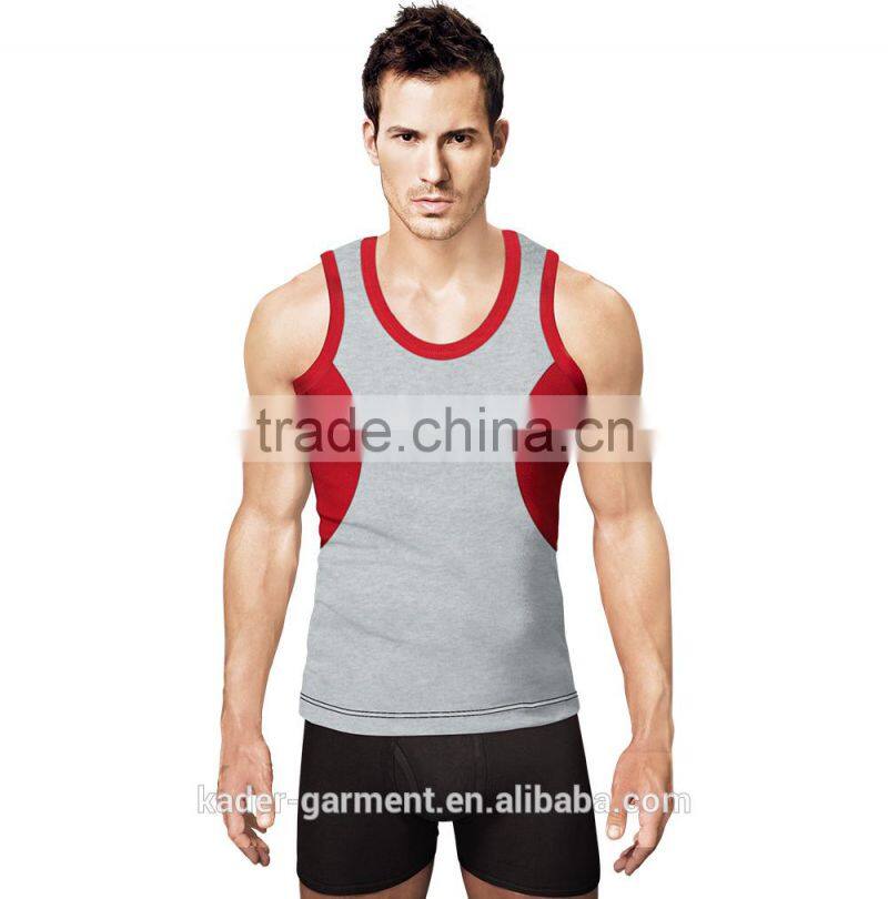 Mens Gym Stringer Bodybuilding Singlet Fri Dri Tank Top