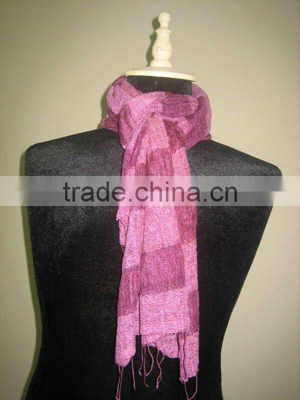 Raw Silk Scarf