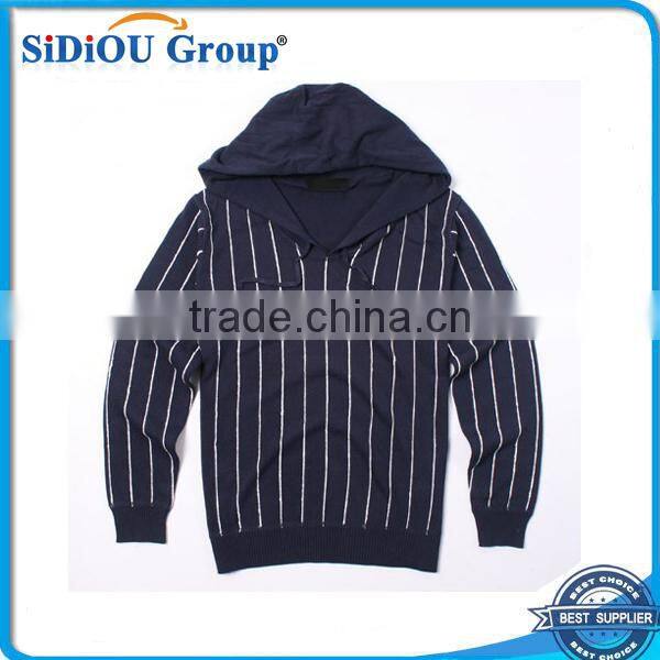 Hot Winter Men's Vertical Stripe Sweater