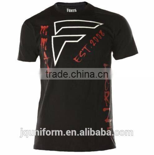 Manufacturer Custom Logo Print Black T Shirt Jersey style t shirt Men / Custom style t shirt
