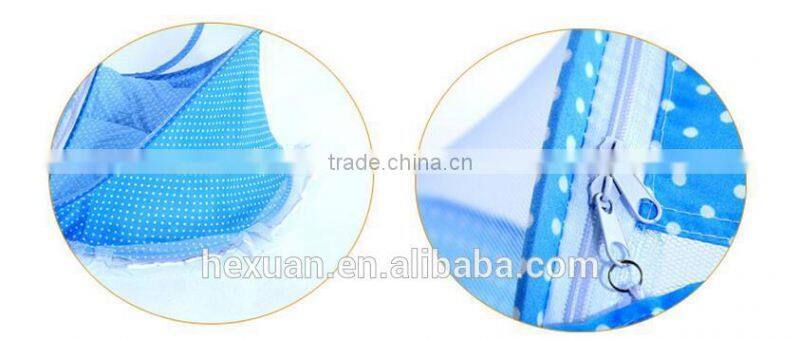 4pcs/Set Baby Crib Sets Portable Folding Type Comfortable Infant Pad with Sealed Mosquito Net Baby Mosquito Net Baby Bedding