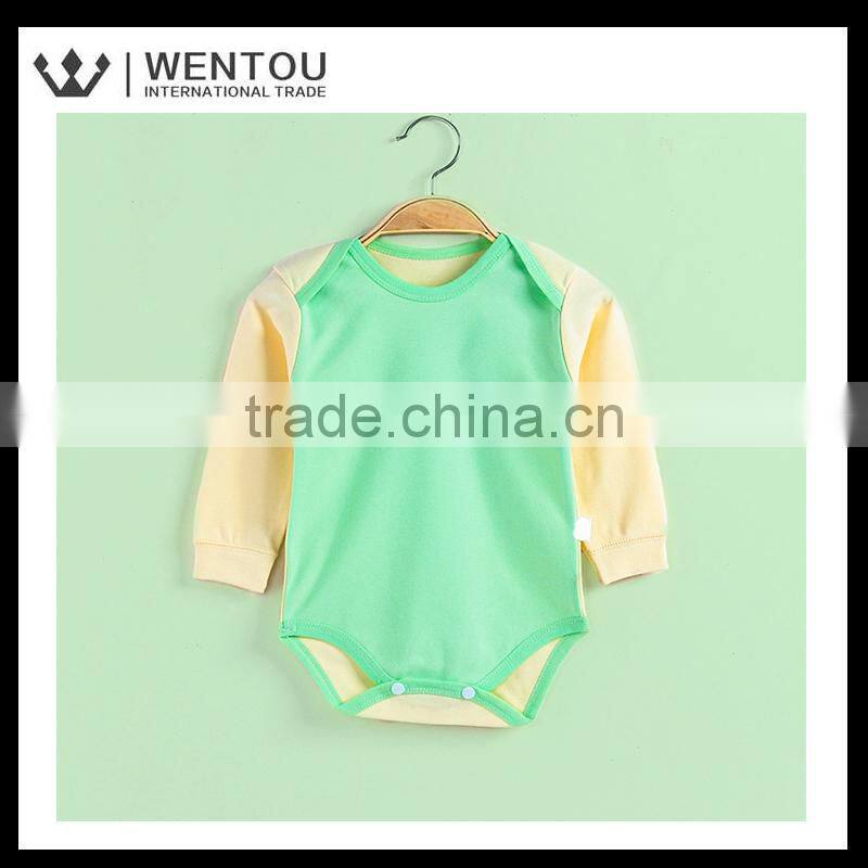 Wholesale lovey cotton Baby onesie pajamas