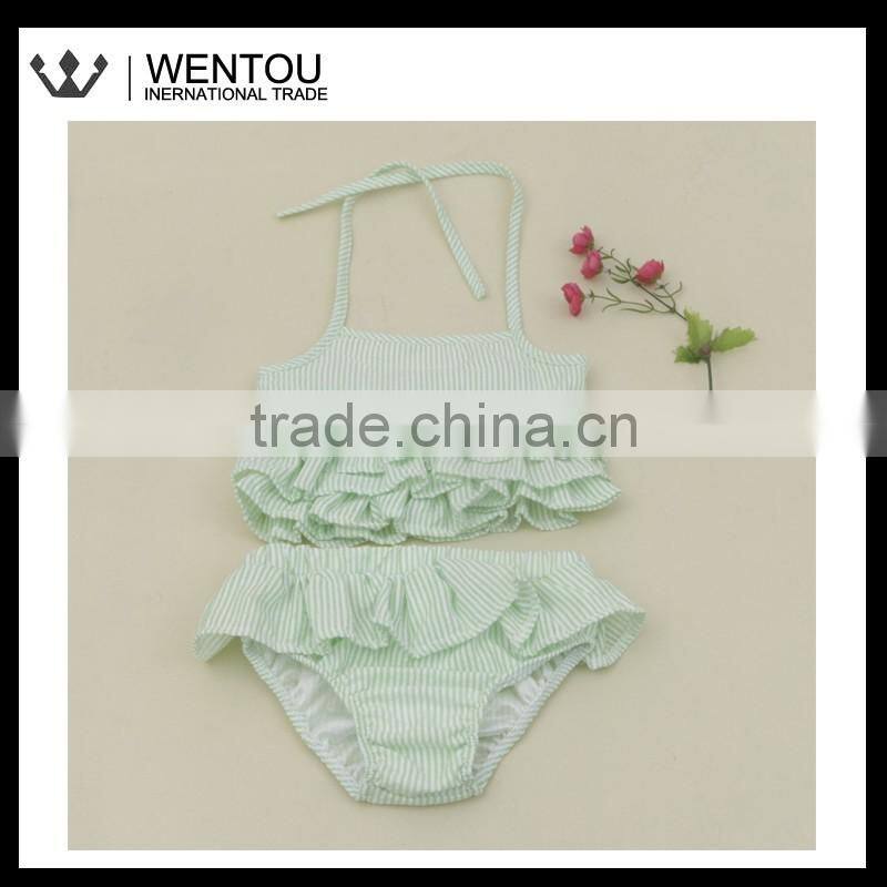 Personalized Blank Gingham Swim Suit