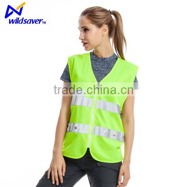 waterproof green traffic safety vest match hi vis working outdoors safety