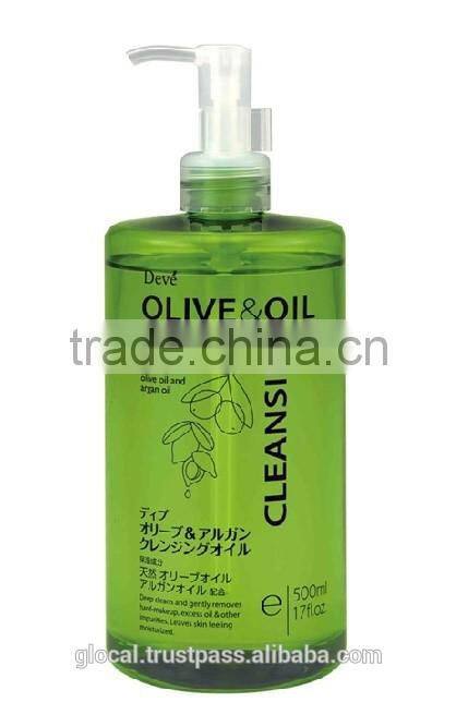 Japan facial cleansing oil olive & argan oil 500ml Wholesale