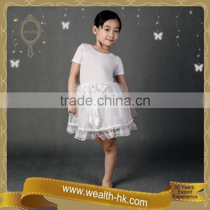 Lovely White Lace Ballerina Tutu Skirt Party Dress