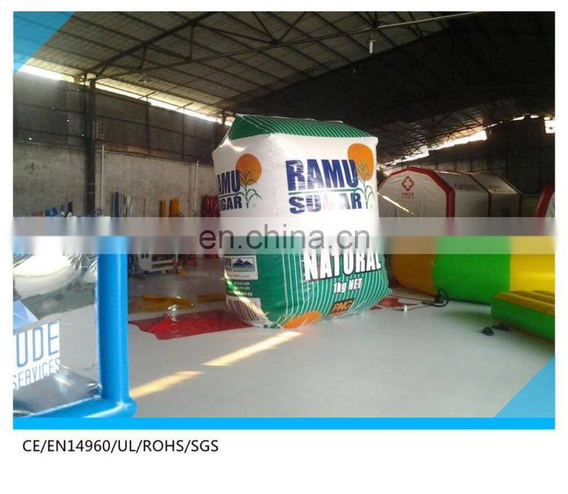 air tight inflatable advertising packing box