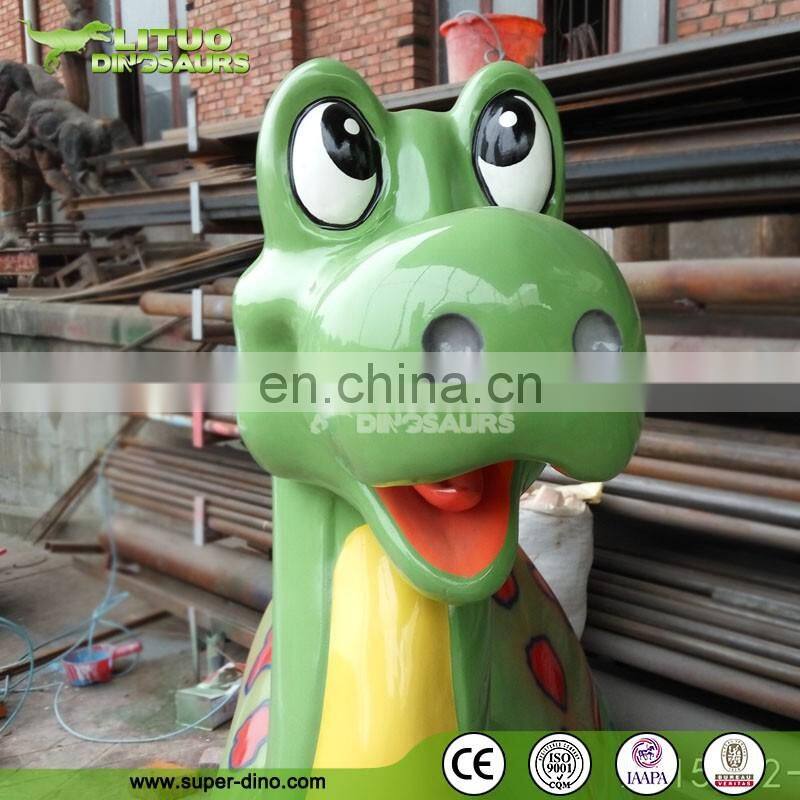Indoor And Outdoor Decoration Cute Cartoon Dinosaur Model For Sale