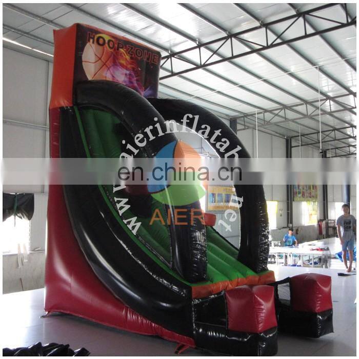 Mini inflatable basketball hoop zone sports game