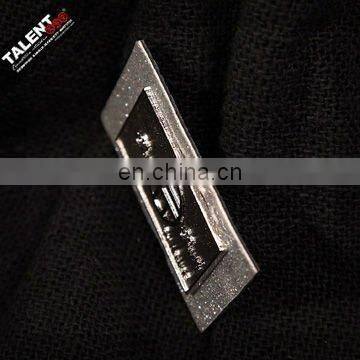 metal leather patch