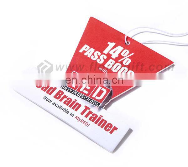 Advertising Promotional Logo Printed Paper Car Air Freshener