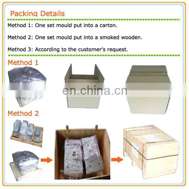 Plastic zipper slider injection mould maker