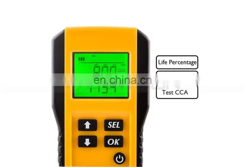 21.7 inch 3 Color LCD Backlit AE300 12V Car Digital Battery Analyzer