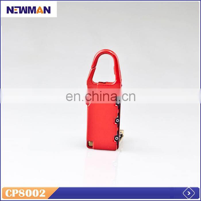 NEWMAN CP8056A Round Steel Password Lock, 50mm Small Combination Padlock