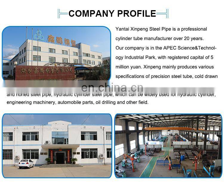 High standard Cold rolled seamless hydraulic steel pipe