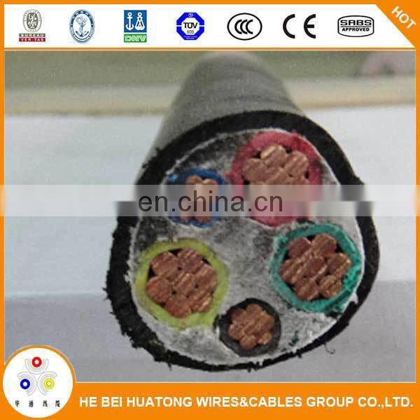 CE certificate low voltage pvc electric cable, PVC electric 25 mm cable price