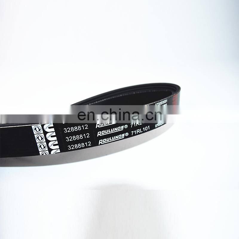 Genuine truck diesel engine spare parts 6B 3288812 V ribbed belt