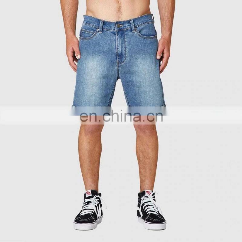 DiZNEW Wholesale straight denim short jeans half pants men