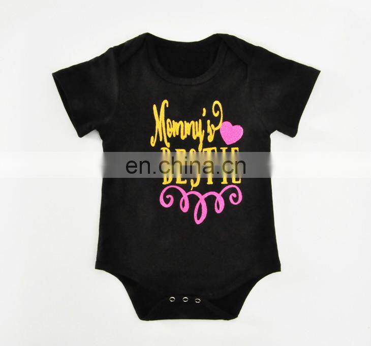 New Design For Daddy's Mommy's Day Romper Cotton Baby Girl Boy Clothes Romper