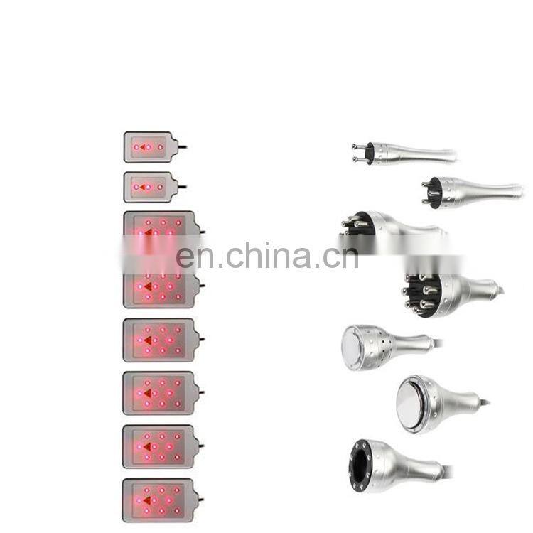 2019 newest 6 in 1 multifunctional cavitation rf lipolaser slimming machine for fat removal