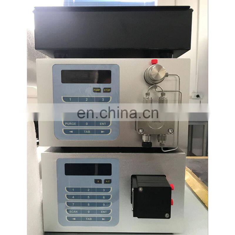 Binary Gradient System High Pressure HPLC Liquid Chromatograph Analyzer