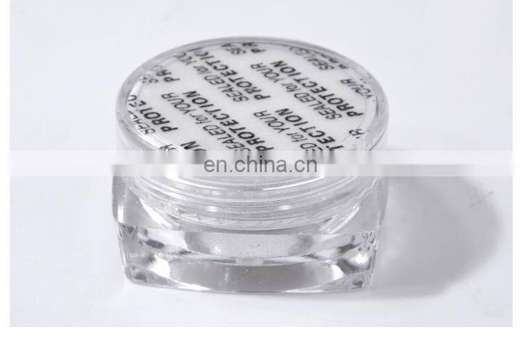 2018 New All Matched nail art glitter aurora Silver mirror chrome effect nail pigment powder coating