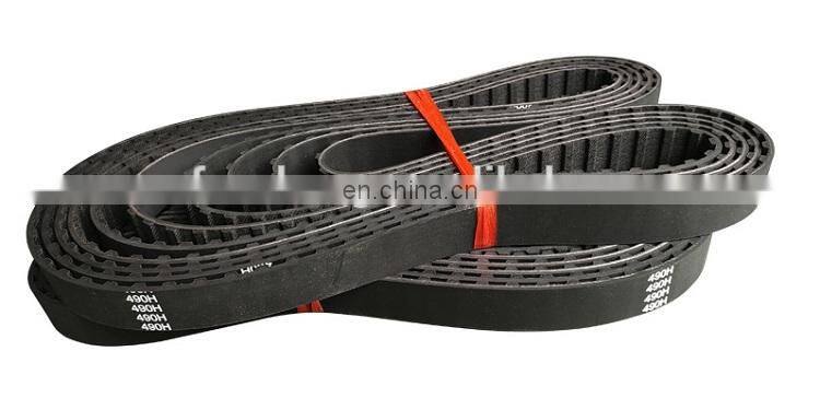 Hot sale 490H industrial Synchronous rubber timing belt