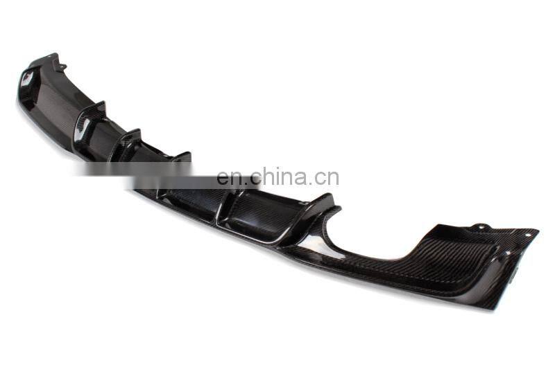 for BMW F30 MTECH carbon fibre diffuser (dual exhaust pipe,single outlet)