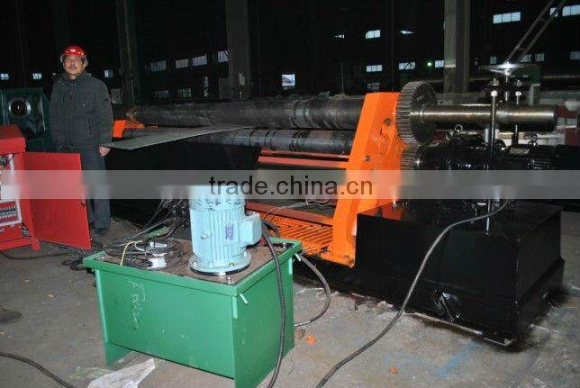 W11F-5*3200 metal plate bending machine, ACP tube forming machine