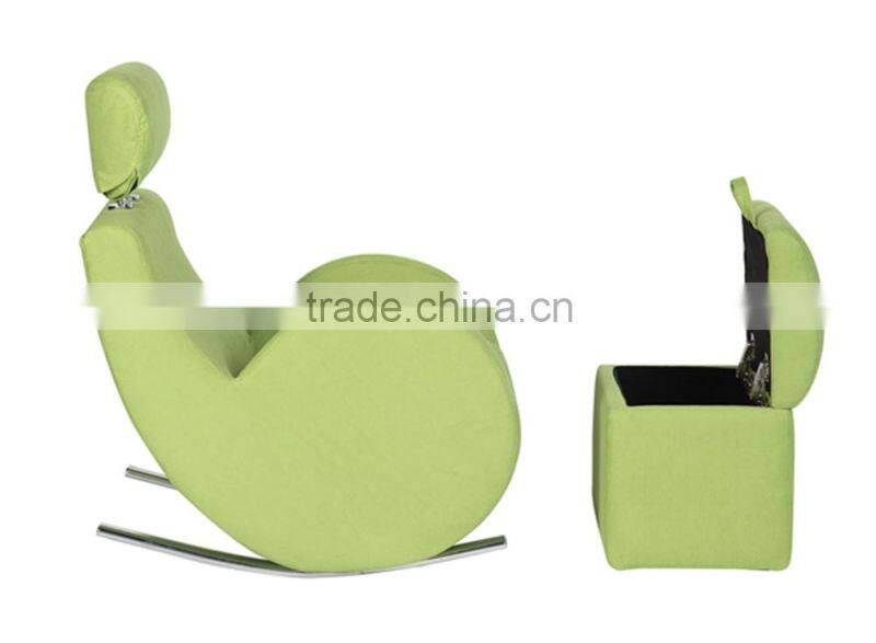 WorkWell children rocking chair with wooden frame