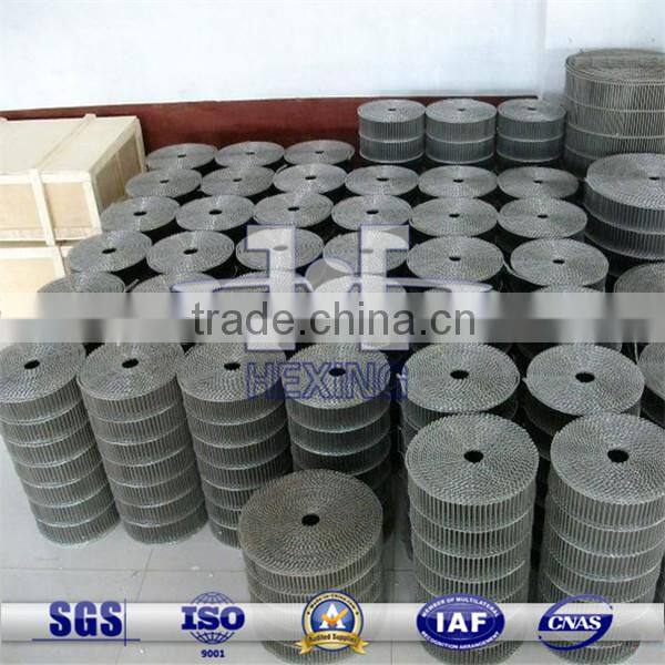 Metal Flat Flex Wire Conveyor Belt Used for Food Industry