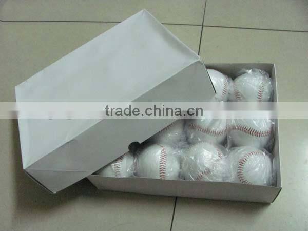 Practice using 9 inch size Solid Cork center Baseball for gift training sales promotion