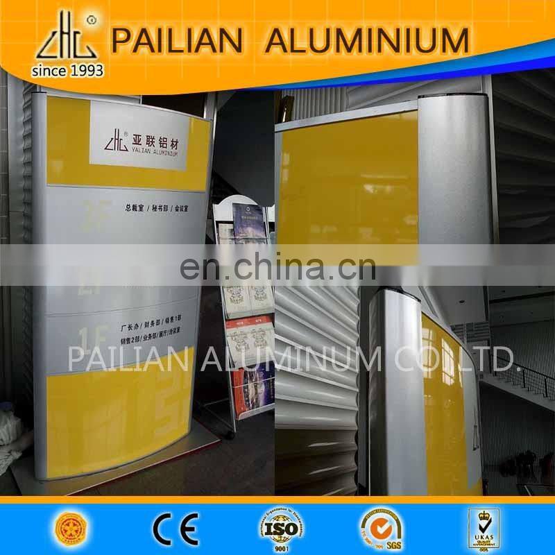 6000 series aluminium profile for lightbox frame / OEM aluminium frame for poster / aluminum profile for picture frames
