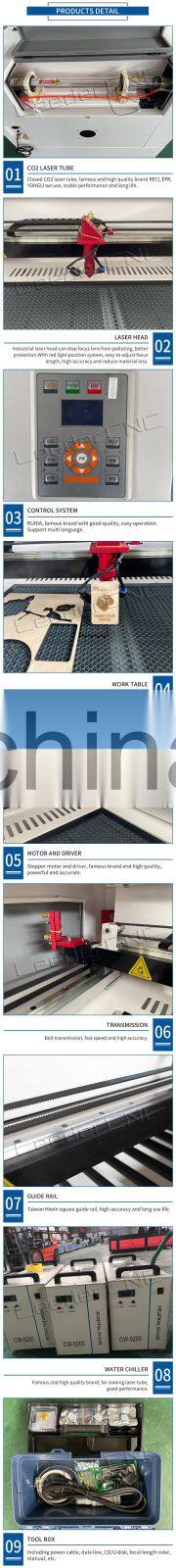 laser co2 80w cutting machine make LGP laser dotting machine