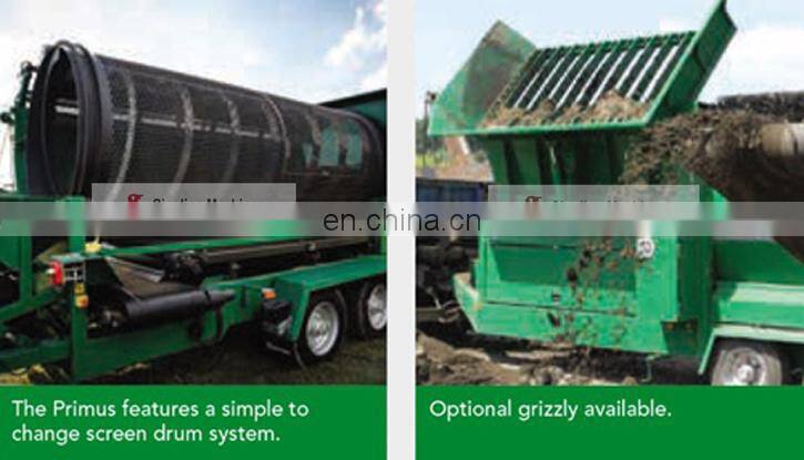 Best Price Compost Sifter Compost Trommel Screen From China Manufacturer