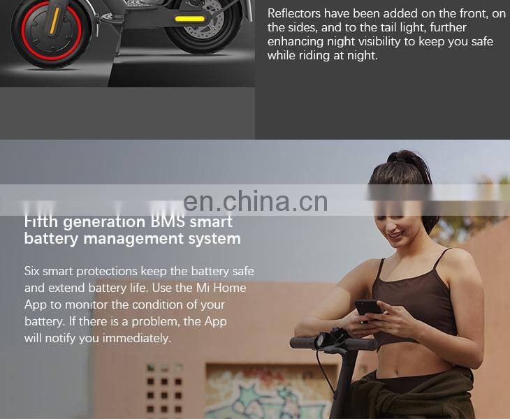 Original Global Version Xiaomi Mi Electric Scooter Mijia M365 Pro2 Foldable MI Electric Scooter Pro 2