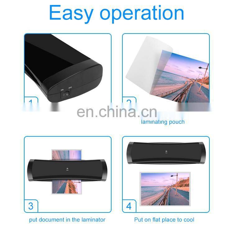 Value Automatic Small electric hot roll laminator 330MM plastic laminatormachine lamination machine a3size plastificadora prices