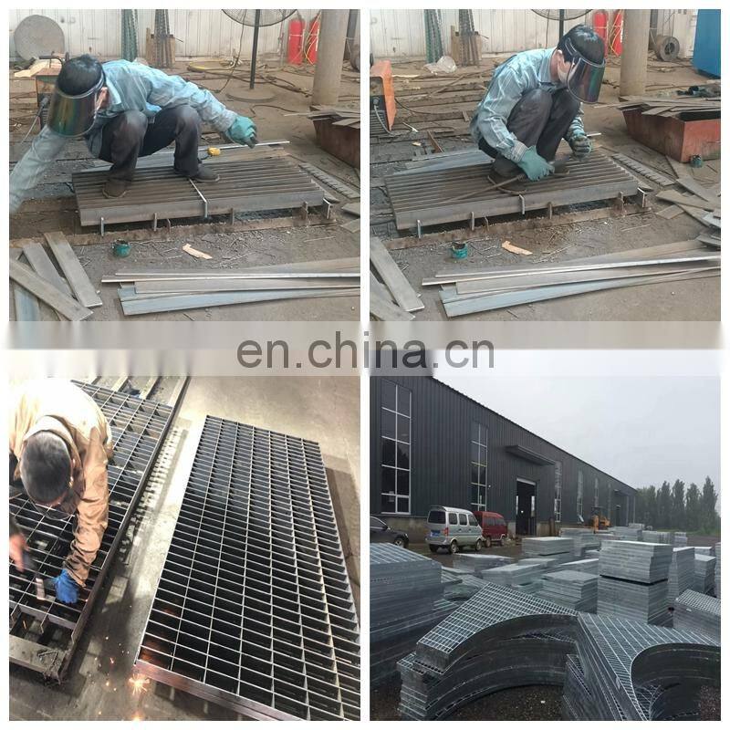 Factory Supply Galvanized Welded Floor Walkway Mesh Steel Bar Grating