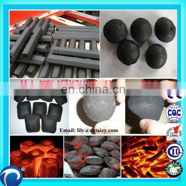 High Capacity Charcoal Coal Briquette Line Egg Shape Charcoal Press Machine