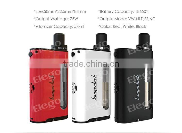 100% Authentic Kanger Cupti Starter Kit / Kanger Cupit 75W Kit / Kanger Cupit Kit with Leak-free Design