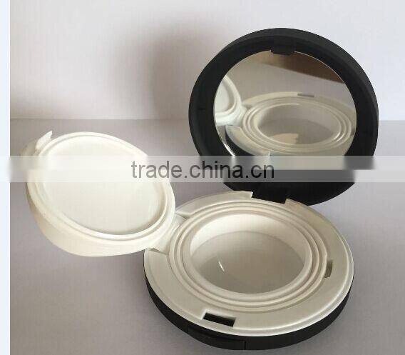 New fashion Circular plastic air cushion bb freshener bottle with mirror