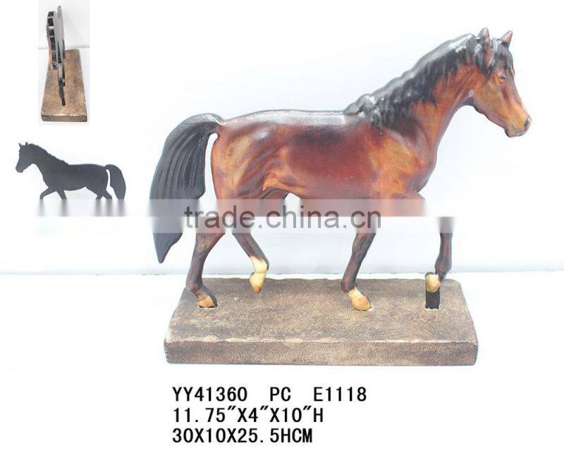 decorative horse wood crafts for home decor