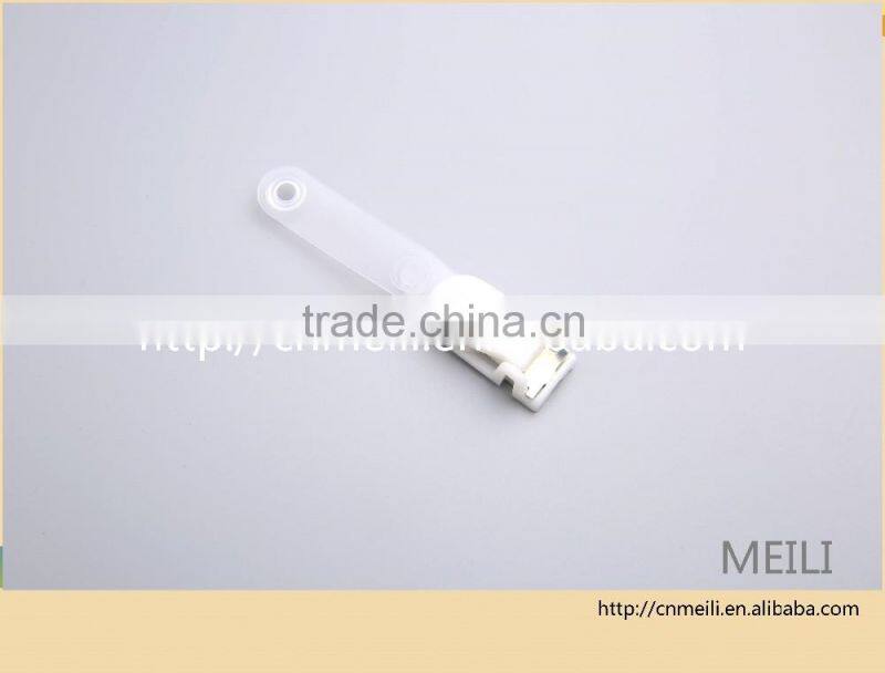 promotional clip with plastic strap